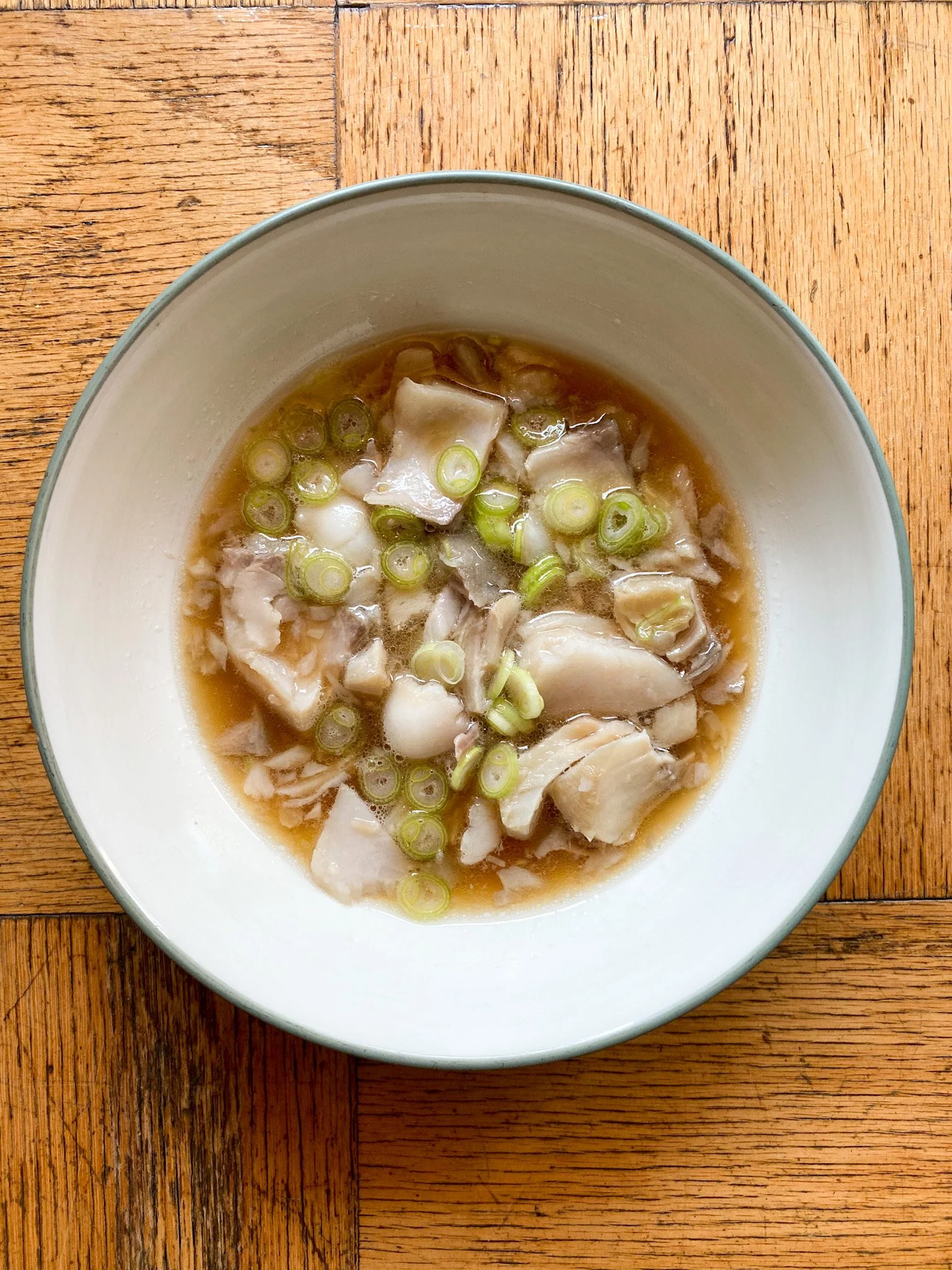 Light Teriyaki Steamed Whitefish