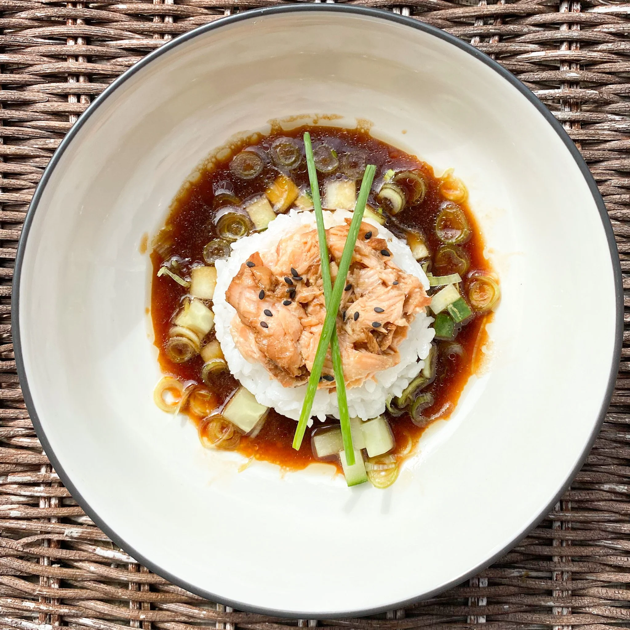 Sesame Soy Baked Salmon